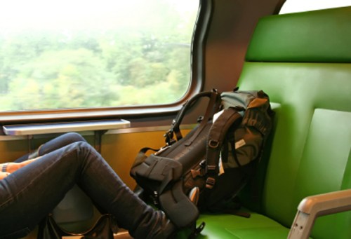 Travelling backpacker